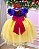 Vestido Menina Bonita Tematico Princesa Maça - Imagem 6