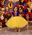 Vestido Menina Bonita Tematico Princesa Maça - Imagem 1