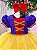 Vestido Menina Bonita Tematico Princesa Maça - Imagem 3