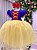 Vestido Menina Bonita Tematico Princesa Maça - Imagem 5