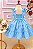 Vestido Blogueirinha Ursinho dos Sonhos Azul Bebe - Imagem 3