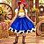 Fantasia Princesa Belli Vaqueira Valente - Imagem 1