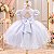 Vestido Menina Bonita Bebe Alice Cecília Branco - Imagem 3