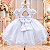 Vestido Menina Bonita Bebe Alice Valentina Branco - Imagem 3