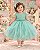 Vestido Menina Bonita Bebe Alice Beatriz Verde Menta - Imagem 1