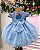 Vestido Menina Bonita Bebe Alice Vitória Azul Bebe - Imagem 6