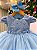 Vestido Menina Bonita Bebe Alice Vitória Azul Bebe - Imagem 5