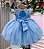 Vestido Menina Bonita Bebe Alice Helena Azul Bebe - Imagem 5