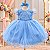 Vestido Menina Bonita Bebe Alice Helena Azul Bebe - Imagem 2