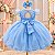 Vestido Menina Bonita Bebe Alice Helena Azul Bebe - Imagem 3