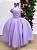 Vestido Bella Child Longo Manuela Lilas - Imagem 3