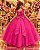 Vestido Bella Child Longo Manuela Pink - Imagem 2