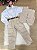 Conjunto Miss Cherry Social Leonardo Colete Linho - Bege - Imagem 4