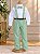 Conjunto Meninos Miss Cherry Leo Suspensorio Verde Menta - Imagem 2