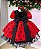 Vestido Banana Club Melody Vermelho Poa Preto - Imagem 6