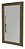 PORTA GOLD BRONZE COM VIDRO INTEIRO COD. 5068 - Imagem 1