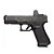 PISTOLA GLOCK G17 GEN5 MOS FS 9X19 - Imagem 1