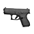 Pistola GLOCK G42 SUBCOMPACTA CAL. .380ACP - Imagem 3