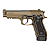 Pistola Taurus PT 59S 3X19T CFO FDE CAL. 380ACP - Imagem 2