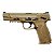 Pistola Smith Wesson MP9 M2.0 Calibre 9mm TAN Com Trava - Imagem 1