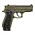 Pistola Taurus 58HCP Carb. P.Cerakote OD Green CAL. .380ACP - Imagem 1