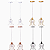 Kit 2 Pendente Luminária Lustre Aramado Tulipa - Imagem 1