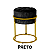 Puff Argola Decoração Base Dourada - Imagem 8