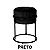 Puff Argola Decoração Base Preta - Imagem 8