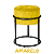 Puff Argola Decoração Base Preta - Imagem 14