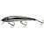 Isca Artificial Bomber Long A 15 Floating 12 cm 18 gr Cor XMB Chrome/Black Back - Imagem 1