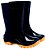 Bota Calfor Infantil Azul e Amarela - Imagem 2