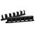 Suporte Organizador de Parede Stick Rack P/ 6 Varas de Pescar Cardume - Imagem 2