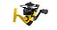 Molinete Ultralight Speed Fish 4 Rolamentos Amarelo - Imagem 2