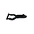 Isca artificial Frogo Pure Strike com 2 unidades Cor Black Green Flake - Imagem 1