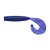 Grub Pure Strike 6,5 cm 10 unidades Cor Junebug Green Flake - Imagem 1