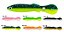 Isca Artificial Albatroz Guppy 10 cm 6 gr Pacote com 5 unidades Cor 05 - Imagem 2