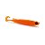 Isca Artificial Monster 3X E-Shad 12 cm Pacote com 5 Unidades Cor Orange - Imagem 1