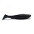 Isca Artificial Monster 3X Shad Yoshi 7,5 cm Pacote com 3 Unidades Cor Black - Imagem 1