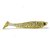 Isca Artificial Monster 3X Shad Yoshi 15 cm Pacote com Unidades Cor Cha Dourado - Imagem 1