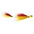 Isca Artificial Yara Killer Jig 17 gr 6/0 By Eduardo Monteiro Cor 42 Vermelho e Amarelo - Imagem 1