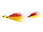 Isca Artificial Yara Killer Jig 17 gr 6/0 By Eduardo Monteiro Cor 42 Vermelho e Amarelo - Imagem 2