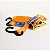 Conjunto Cinta e Catraca Mave 800kg 25mm 3mt Gancho S Laranja - Imagem 1