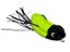 Isca Artificial Bad Line Bad Bloop 6,5 cm 11,0 gr Cor 27 Amarelo Flúor Cabeça Preta - Imagem 1