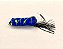 Isca Artificial Bad Line New Bad Zara 9,0 cm 14,0 gr Cor 125 Azul com Risco Amarelo Flúor - Imagem 2