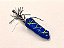 Isca Artificial Bad Line New Bad Zara 9,0 cm 14,0 gr Cor 125 Azul com Risco Amarelo Flúor - Imagem 3