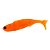 Isca Artificial HKD Beast Shad 8,7 cm 5,8 gr 6 Un Cor 50 Jack Orange - Imagem 1