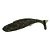 Isca Artificial HKD Beast Shad 15,5 cm 28 gr 3 Un Cor 30 Aurora Black - Imagem 1