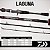 Vara Daiwa Laguna 6'0" (1,83m) 10-25 Libras LAG602MHFB-BR para Carretilha 2 Partes - Imagem 2