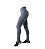 Calça Legging Mar Negro Proteção UV 50 UPF Cor Chumbo - Imagem 1