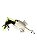 Isca Artificial Franguinho Grob 8,5 cm 9 gr cor Branco - Imagem 1